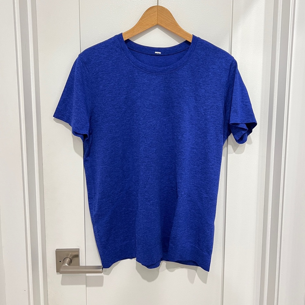 Lululemon Athletica Blue Short Sleeve Tee